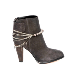 ketting - Spikey Silver (prijs per stuk)