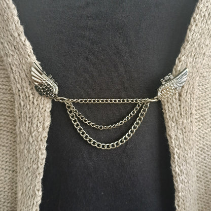 De Gevleugelde Keten - Zilver (3 kettingen)